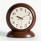 Retro Round Desk Clock