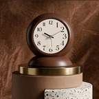 Retro Round Desk Clock