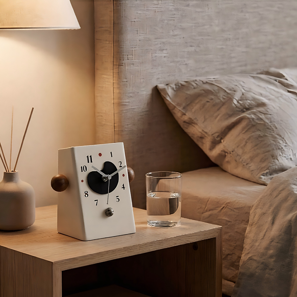 Whimsical Bear-Shaped Desk Clock