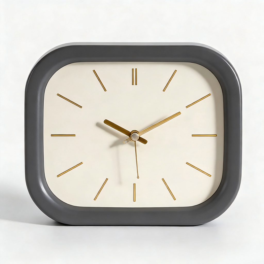 Minimalist Square Ceramic Desk Clock