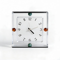 Modern Square Glass Desk Clock
