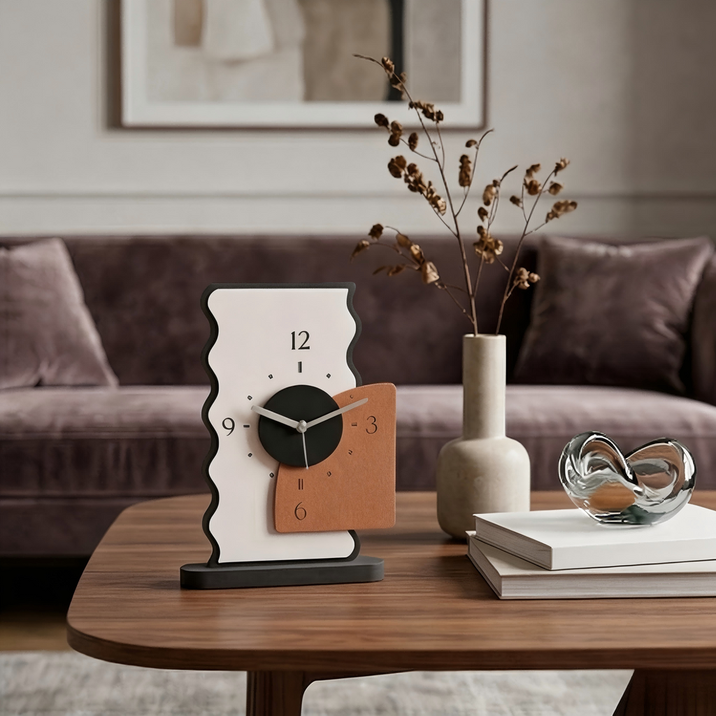 Artistic Modern Desk Clock