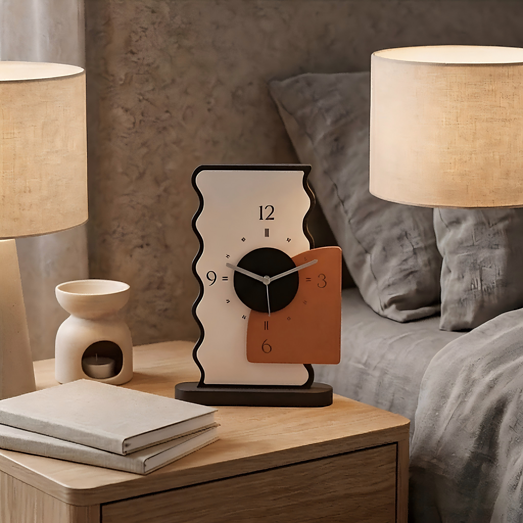 Artistic Modern Desk Clock