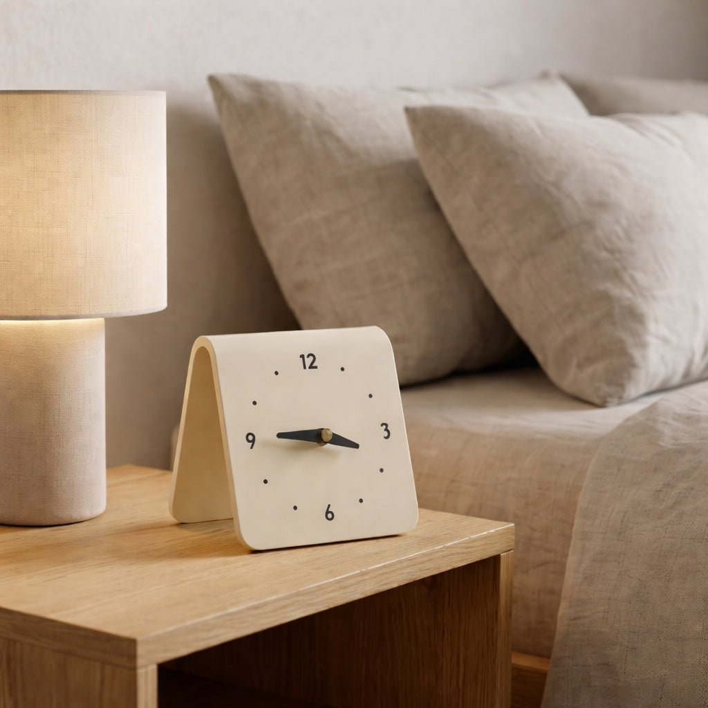 Minimalist A-Frame Desk Clock